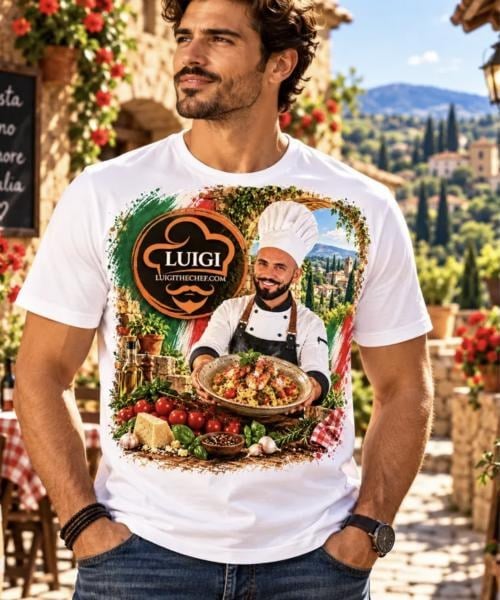 Luigi's Signature T-Shirt, Italian Edition